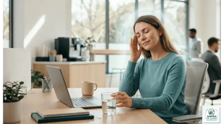 કામના સ્ટ્રેસ વચ્ચે માથાના દુખાવા (Tension Headache) થી કેવી રીતે બચવું?