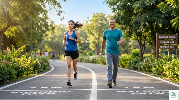 દોડવું (Running) કે ચાલવું (Walking) - વજન ઘટાડવા માટે