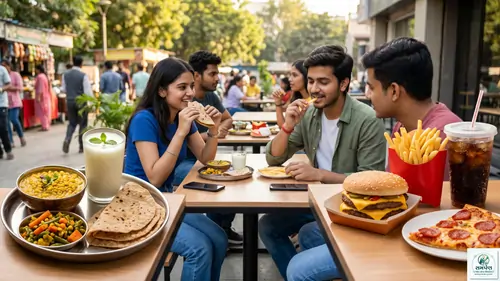 યુવાનોમાં જંક ફૂડનું વ્યસન અને વધતું વજન.