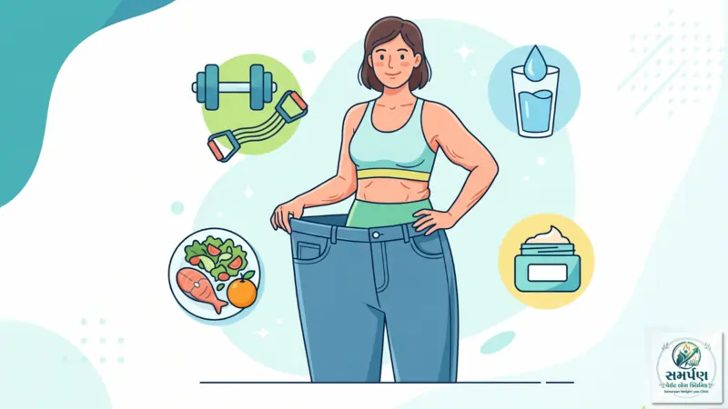 વજન ઘટ્યા પછી ત્વચા ઢીલી (Loose Skin) પડી જાય તો શું કરવું?
