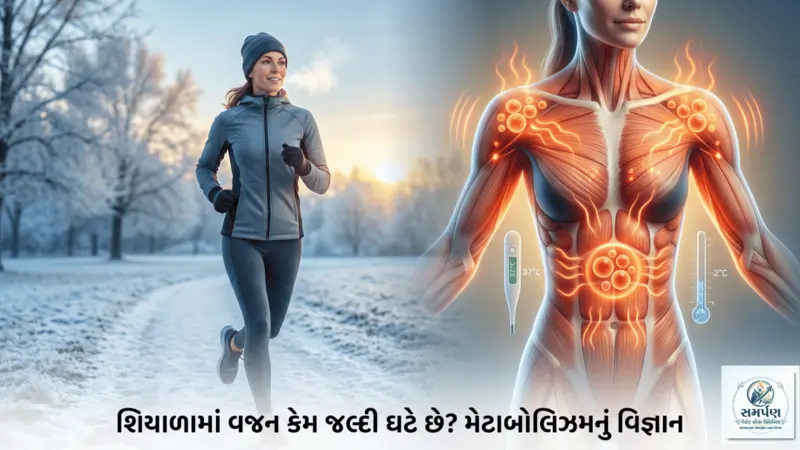 શિયાળામાં વજન કેમ જલ્દી ઘટે છે? મેટાબોલિઝમનું વિજ્ઞાન.