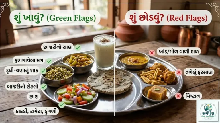 ગુજરાતી થાળી: શું ખાવું અને શું છોડવું? (વેઇટ લોસ એનાલિસિસ).