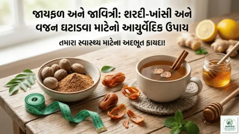 જાવિત્રી અને જાયફળ: શરદી-ખાંસી અને વજન ઘટાડવામાં તેના ફાયદા.