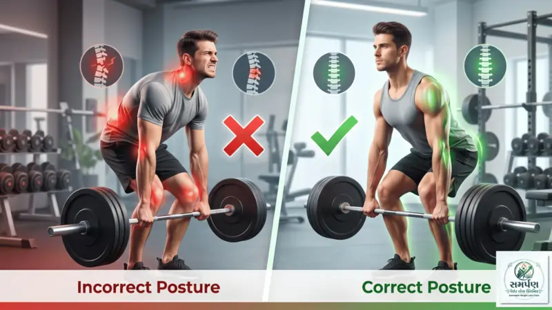 જિમમાં ઇજા ન થાય તે માટે પોસ્ચર (Posture) કેવી રીતે જાળવવું?