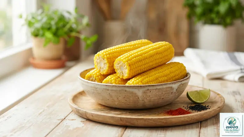 બાફેલી મકાઈ (Corn) ખાવાથી વજન વધે કે ઘટે?