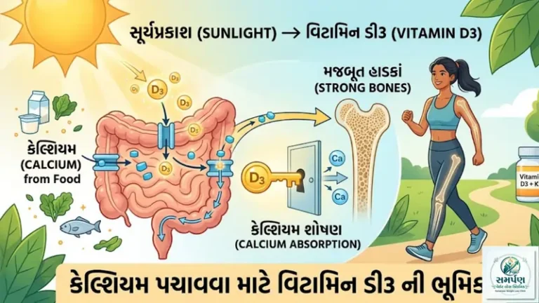 કેલ્શિયમ પચાવવા માટે વિટામિન ડી3 કેમ અત્યંત જરૂરી છે?