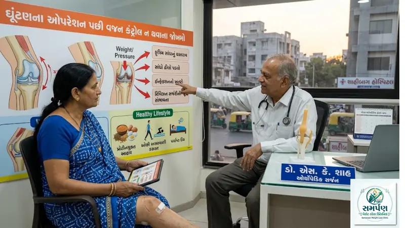 . ઘૂંટણના ઓપરેશન (Knee Replacement) પછી વજન કંટ્રોલ ન થાય તો શું જોખમ રહે છે?
