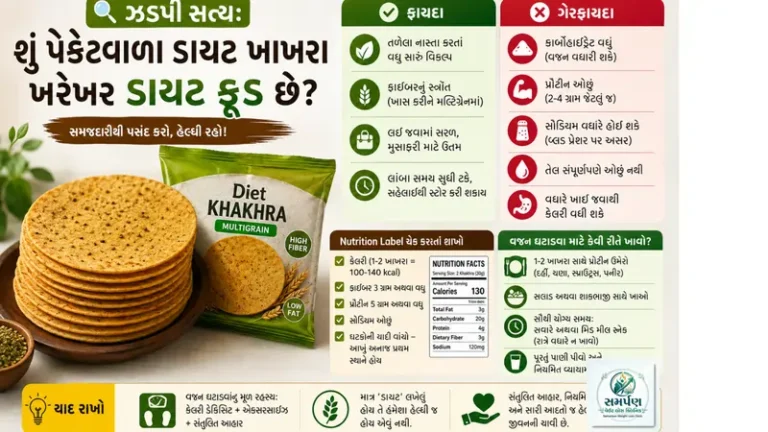 ઝડપી સત્ય: શું પેકેટવાળા ડાયટ ખાખરા ખરેખર ડાયટ ફૂડ છે?