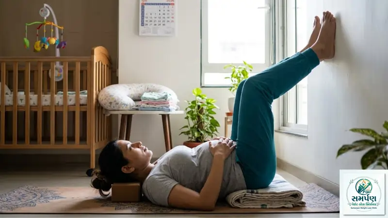 . ડિલિવરી પછી પેલ્વિક ફ્લોર (Pelvic Floor) ના સ્નાયુઓને મજબૂત કરવાની કસરતો (Kegels).