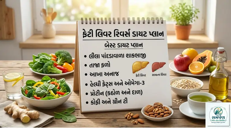 . ફેટી લિવર (Fatty Liver) રિવર્સ કરવા માટેનો બેસ્ટ ડાયટ પ્લાન.
