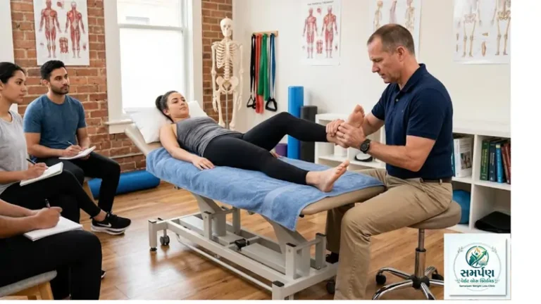 મેન્યુઅલ થેરાપી (Manual Therapy) એટલે શું? ક્લિનિકલ લાઈવ ડેમોસ્ટ્રેશન.