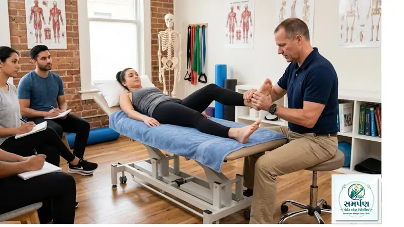 મેન્યુઅલ થેરાપી (Manual Therapy) એટલે શું? ક્લિનિકલ લાઈવ ડેમોસ્ટ્રેશન.