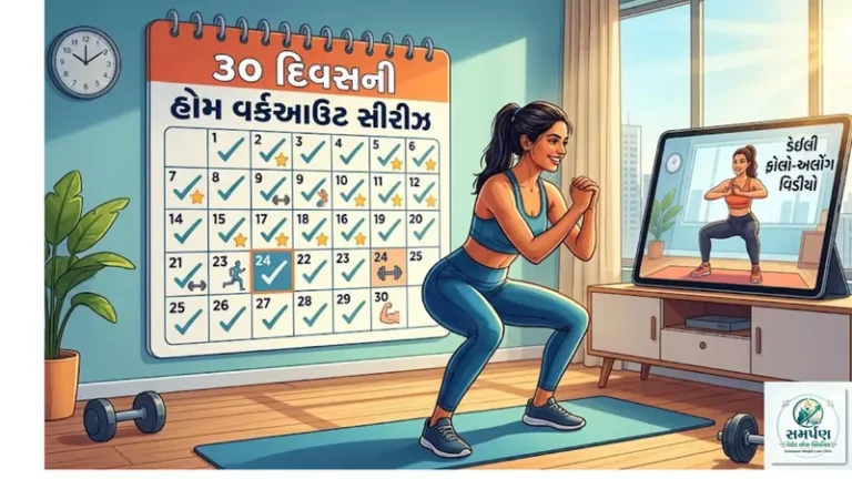 . વર્કઆઉટ સીરીઝ: ૩૦ દિવસની હોમ વર્કઆઉટ સીરીઝ (ડેઈલી ફોલો-અલોંગ વિડીયો