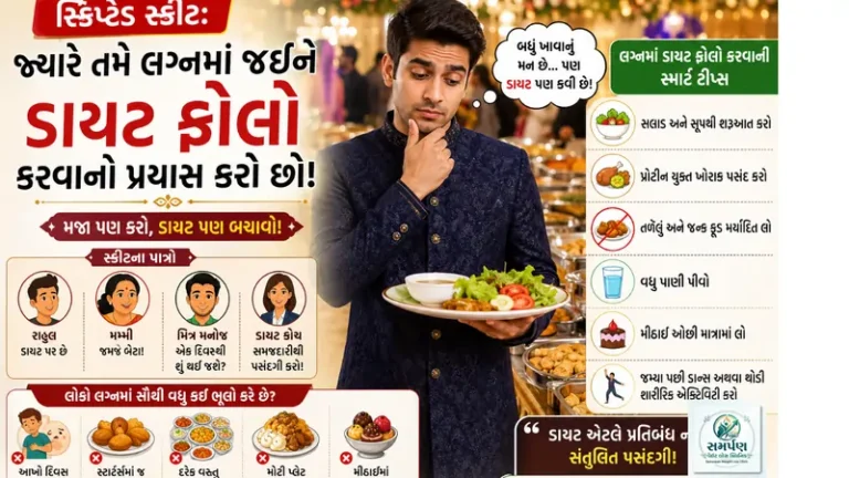 . સ્ક્રિપ્ટેડ સ્કીટ: જ્યારે તમે લગ્નમાં જઈને ડાયટ ફોલો કરવાનો પ્રયાસ કરો છો!