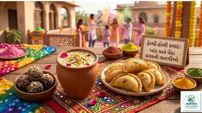 હોળી-ધૂળેટીના તહેવારમાં ઠંડાઈ અને મીઠાઈઓનું હેલ્ધી વર્ઝન.