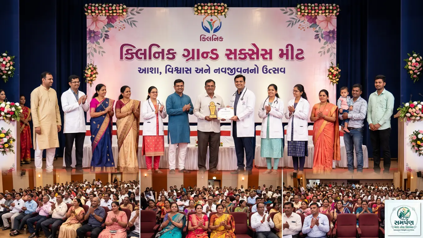 ક્લિનિકના સફળ દર્દીઓનું ગ્રાન્ડ સક્સેસ મીટ અને તેમનો લાઈવ અનુભવ.