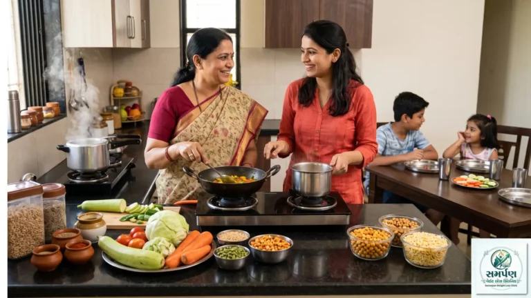 ઘરના રસોડામાં બનતા ખોરાકથી આખા પરિવારનું વજન કંટ્રોલ કરવાના નિયમો