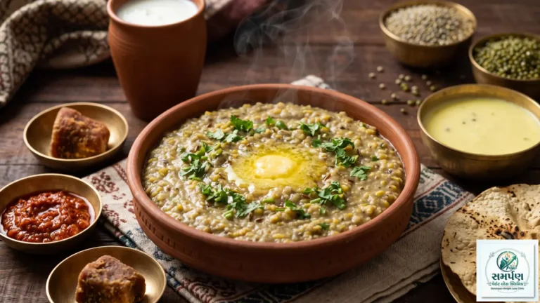 શિયાળામાં બાજરી અને મગની દાળની પૌષ્ટિક ખીચડી